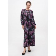 Чорна кежуал сукня Juliet deluxe з малюнком 33417-01